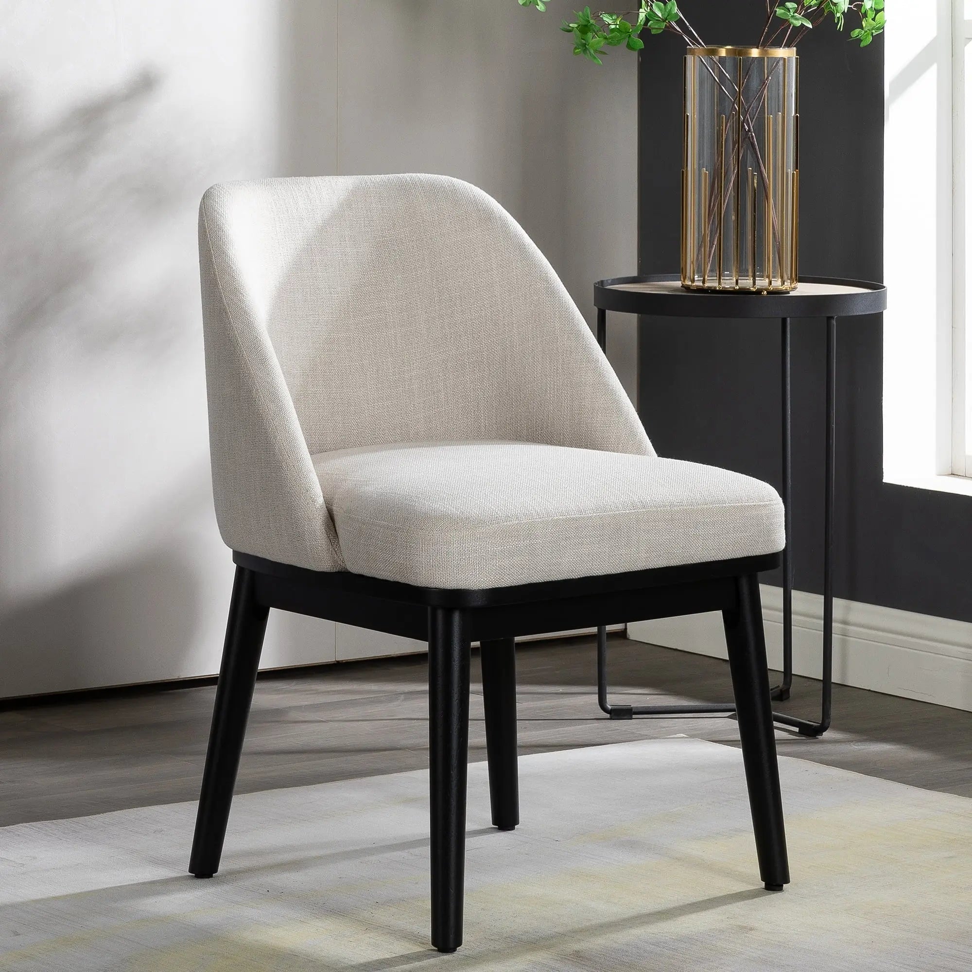 Springwood Dining Chair, Charcoal Finish - Puck's