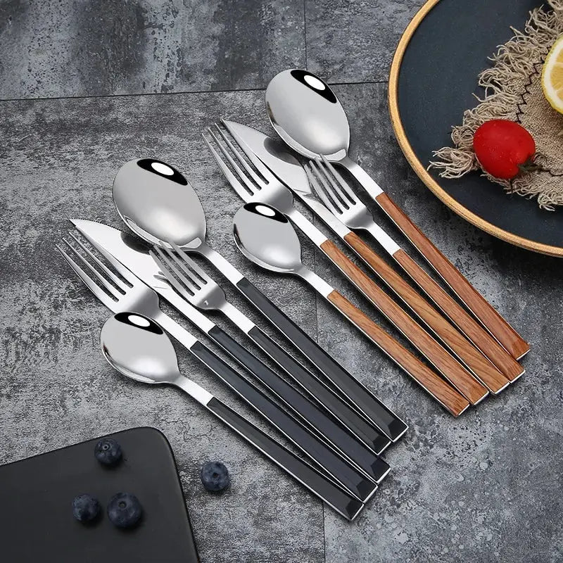 Stainless Steel Dinnerware Set - Puck's