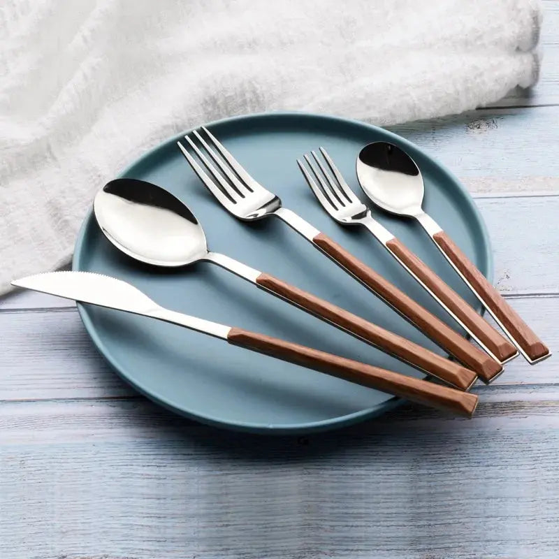 Stainless Steel Dinnerware Set - Puck's