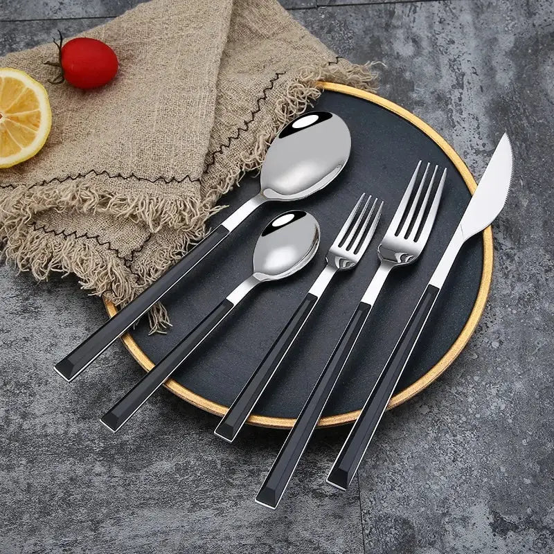 Stainless Steel Dinnerware Set - Puck's
