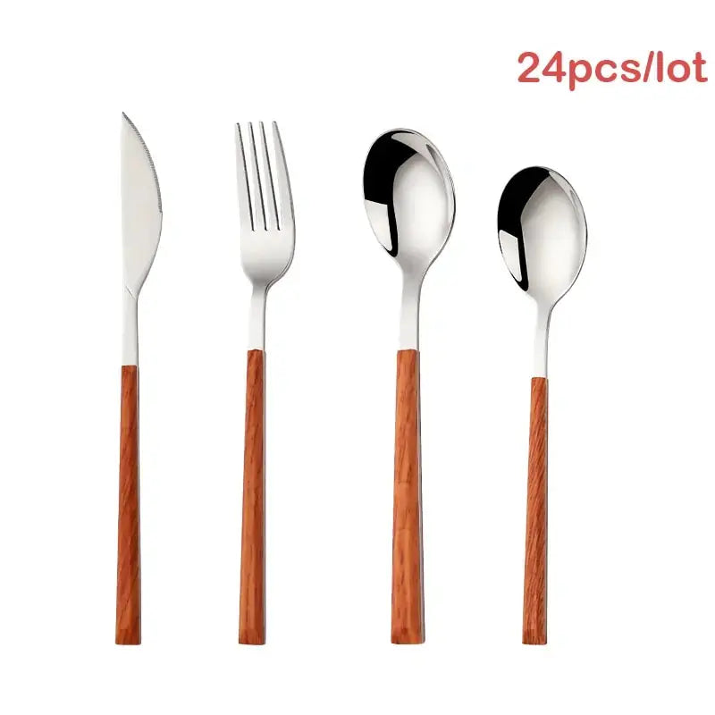Stainless Steel Dinnerware Set - Puck's