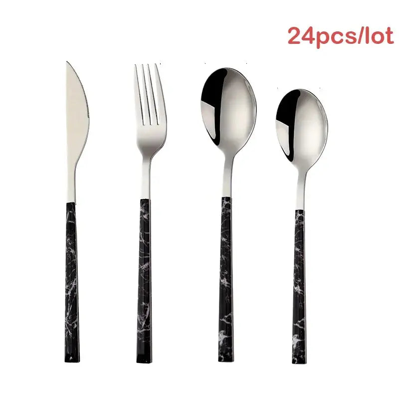 Stainless Steel Dinnerware Set - Puck's