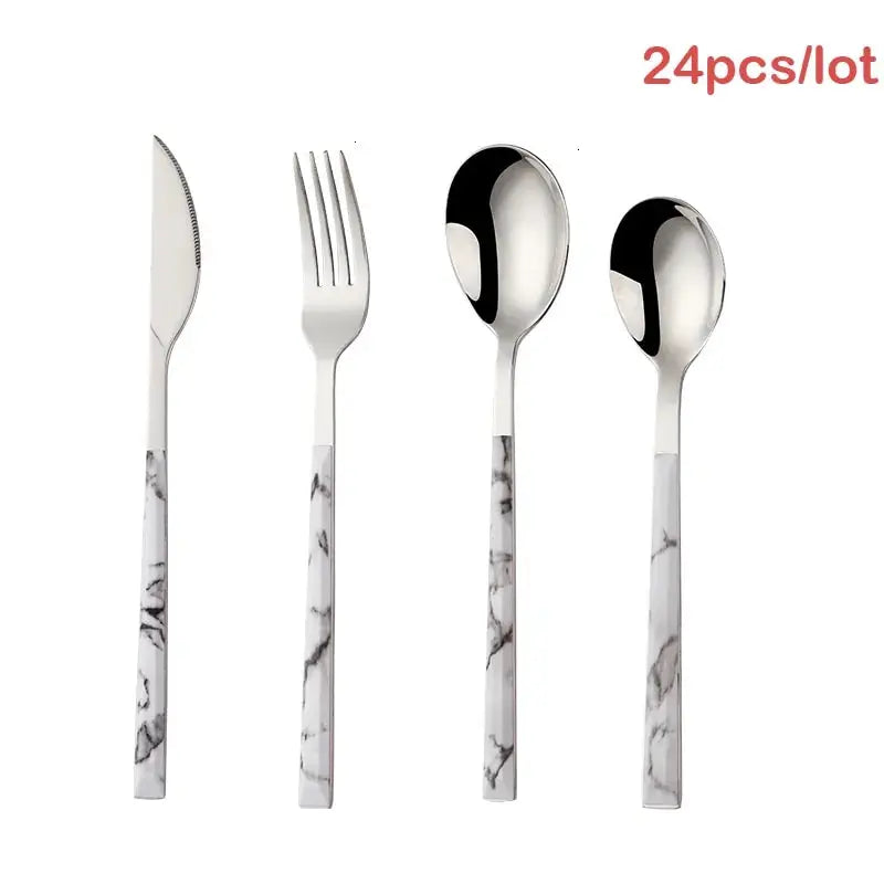 Stainless Steel Dinnerware Set - Puck's