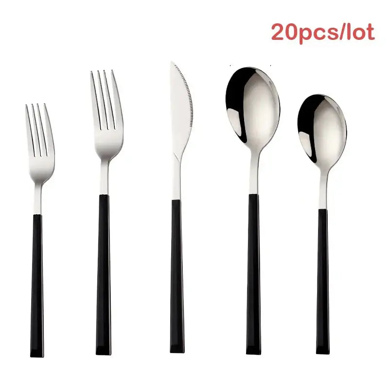 Stainless Steel Dinnerware Set - Puck's