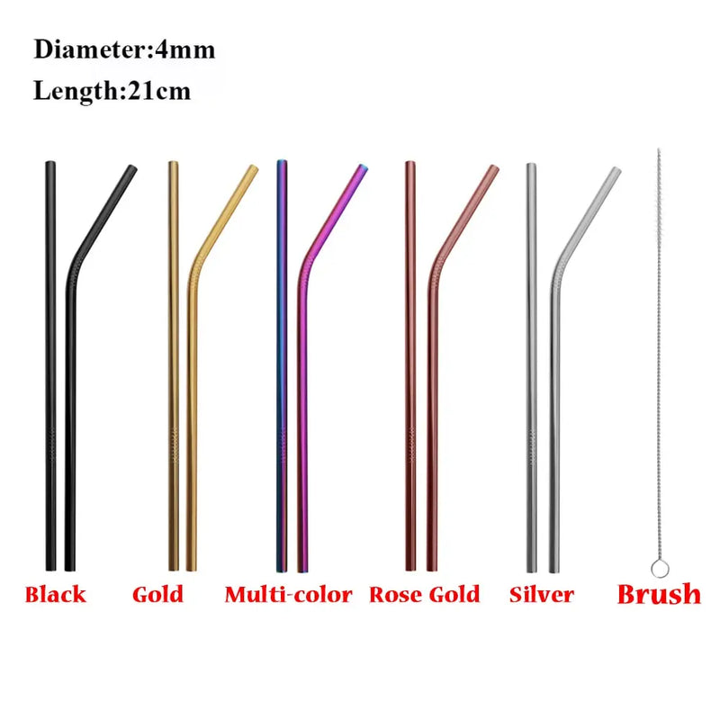 Stainless Steel Metal Straw - Puck's