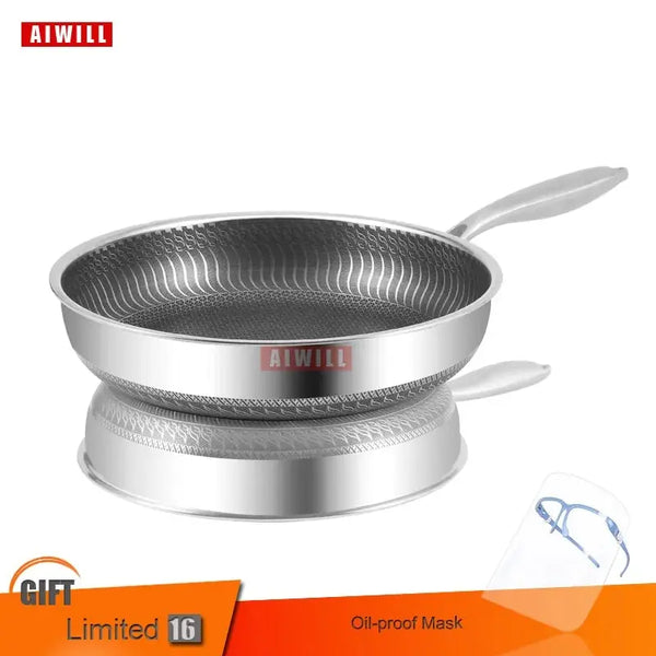 Steel Non-Stick Frying Pan - Puck's