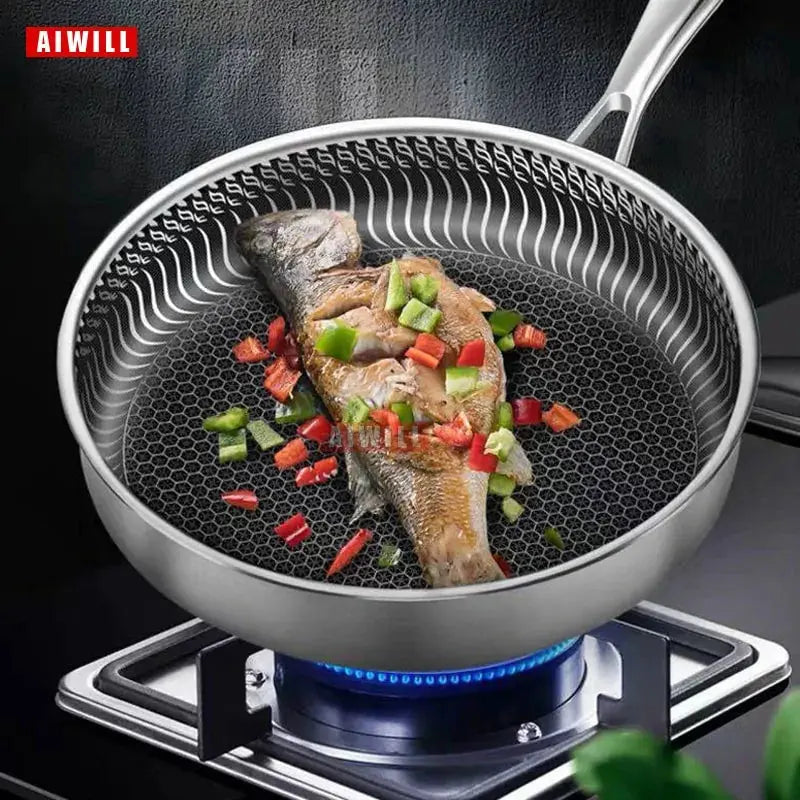 Steel Non-Stick Frying Pan - Puck's