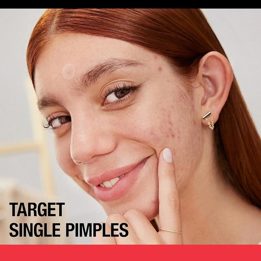 Stubborn Acne Pimple Patches, Acne Treatment for Face, Ultra-Thin Hydrocolloid Spot Stickers Provide Optimal Healing for Pimples, 24 Patches - Puck's