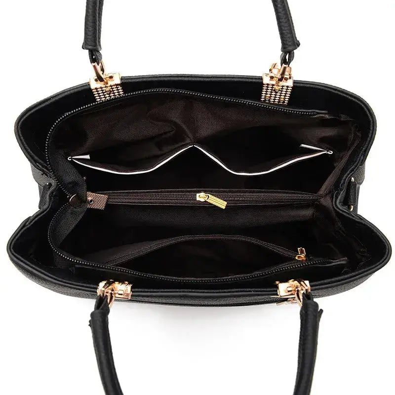 Stylish Messenger Bags With Elegant Flower Pendant - Puck's
