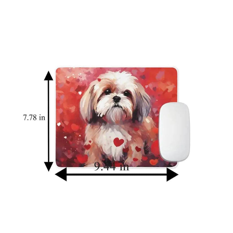 Sweetheart Dog Shih-Tzu Non-Slip Rubber Mousepad - Puck's