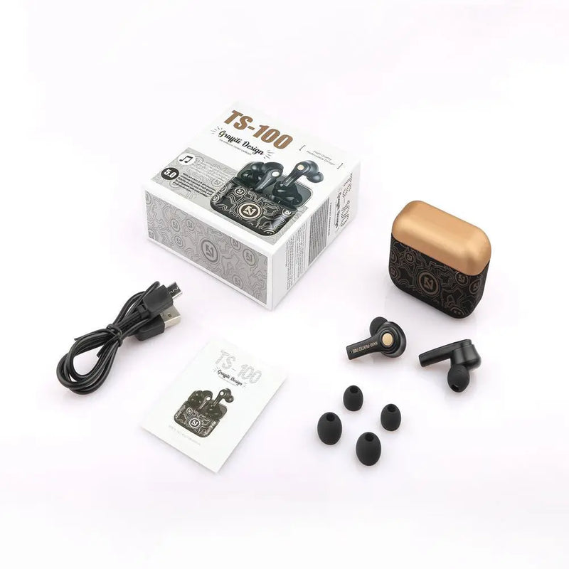 TWS Wireless Bluetooth 5.0 Earphone With Charging Box for Iphone - Puck's