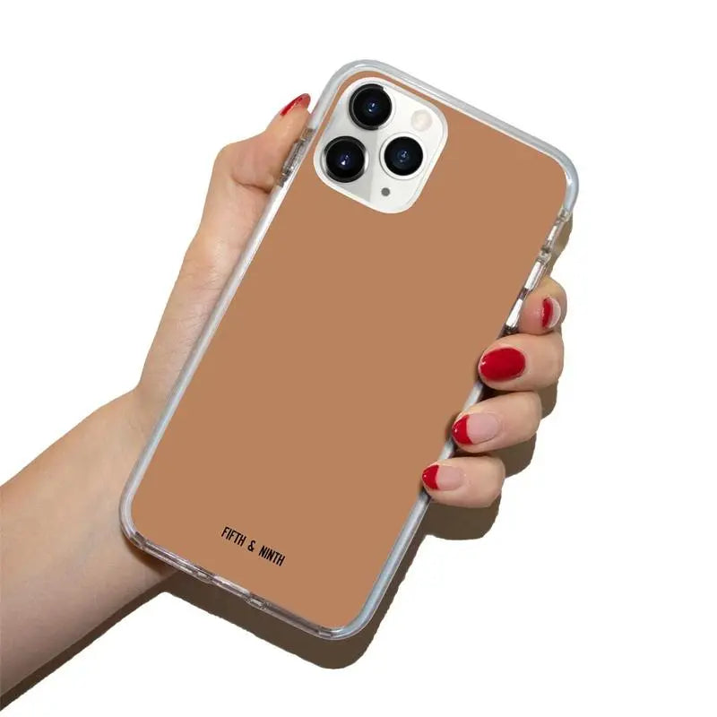 Terracotta iPhone case - Puck's