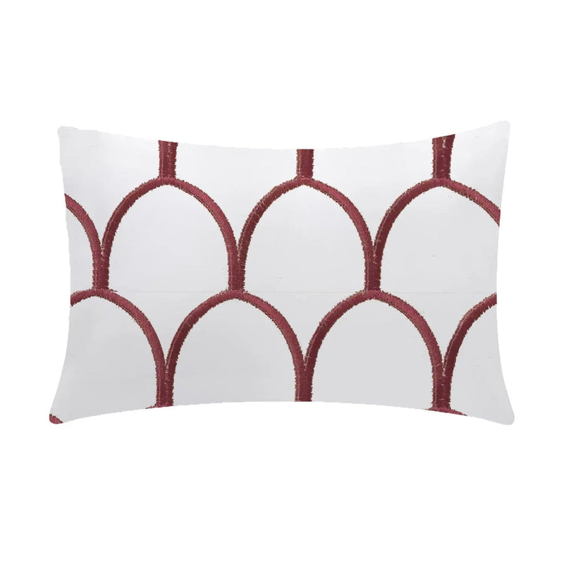 Thalia - 3 Piece Crewel Embroidered Duvet Set | Linen Cotton Mix | - Puck's