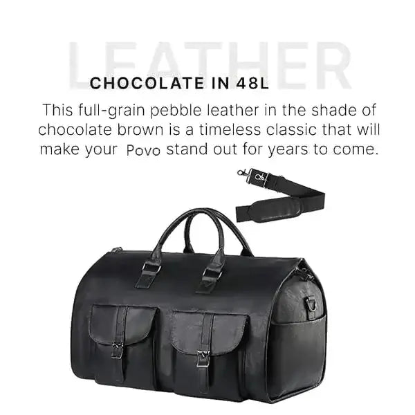 The Convertible Duffle Garment Luggage - Puck's