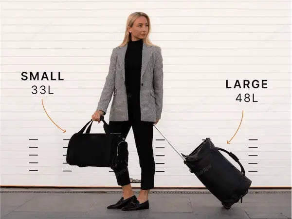 The Convertible Duffle Garment Luggage - Puck's