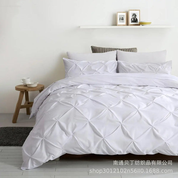 Three-Piece Bedding Sets Quilt Cover Pillow Case Duvet Cover Handmade - Puck's