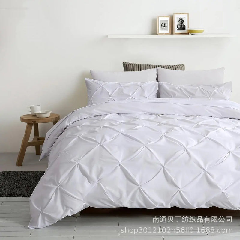 Three-Piece Bedding Sets Quilt Cover Pillow Case Duvet Cover Handmade - Puck's
