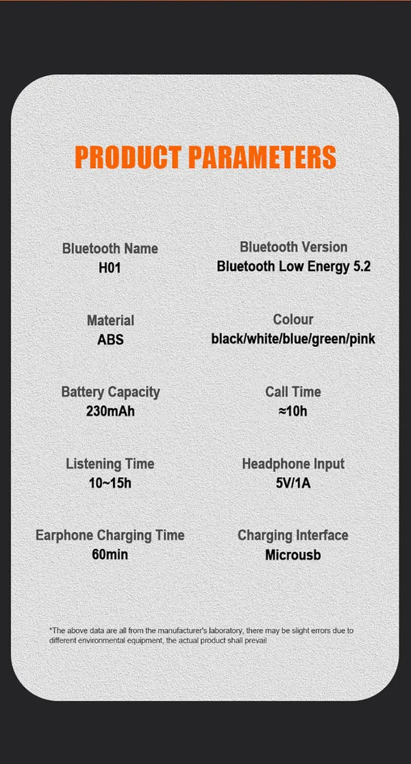 True Wireless Bluetooth 5.2 Single Earbud with Microphone - Puck's