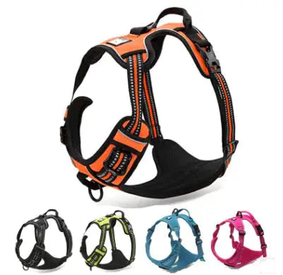 Truelove Adjustable Reflective Nylon Dog Harness - Puck's