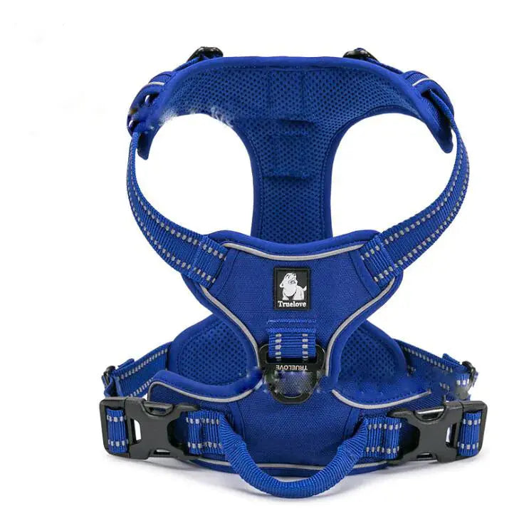 Truelove Adjustable Reflective Nylon Dog Harness - Puck's
