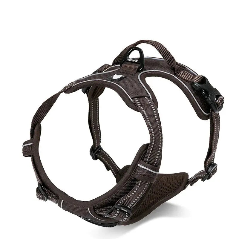 Truelove Adjustable Reflective Nylon Dog Harness - Puck's