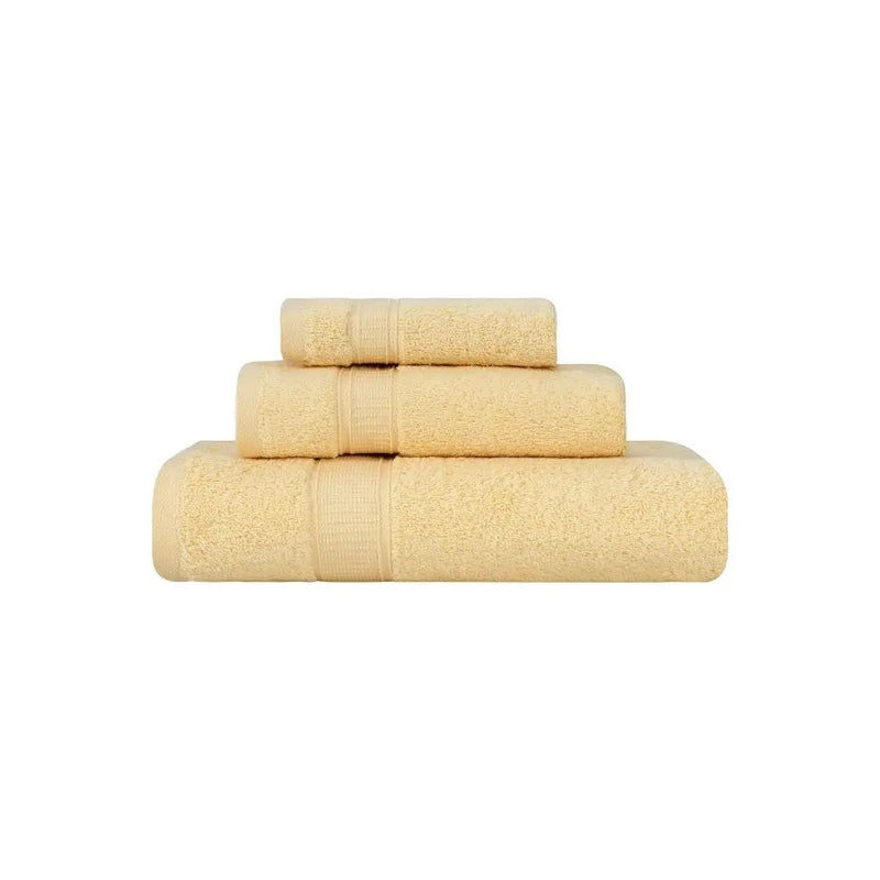 Turkish Cotton Bath Towel Set of 3 - Puck's