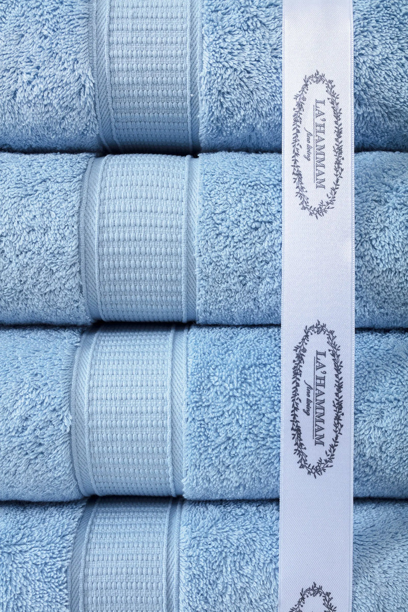 Turkish Cotton Bath Towel Set of 3 - Puck's