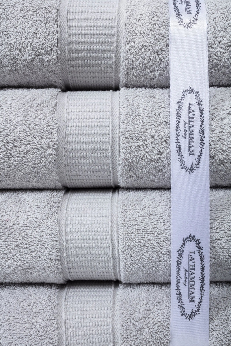 Turkish Cotton Bath Towel Set of 3 - Puck's