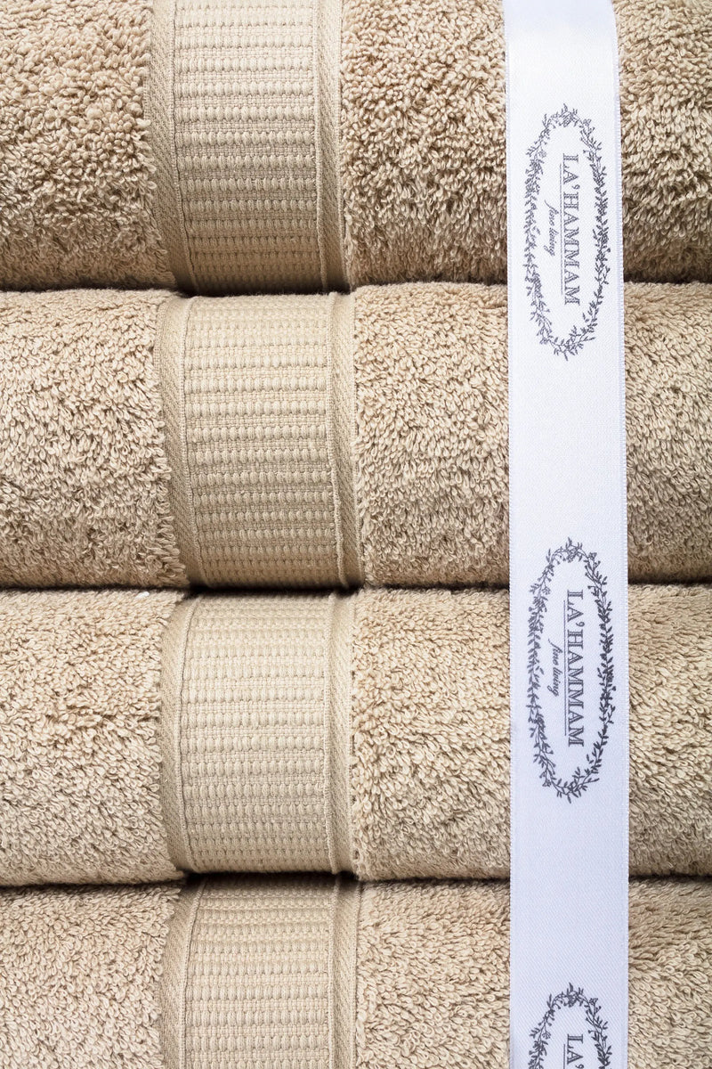 Turkish Cotton Bath Towel Set of 3 - Puck's