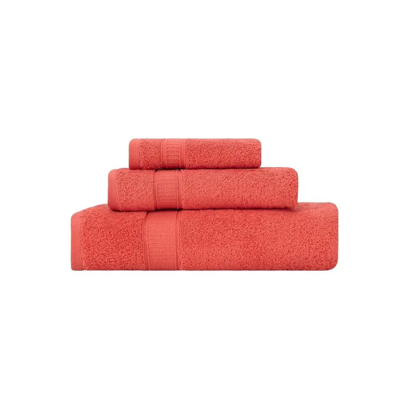 Turkish Cotton Bath Towel Set of 3 - Puck's