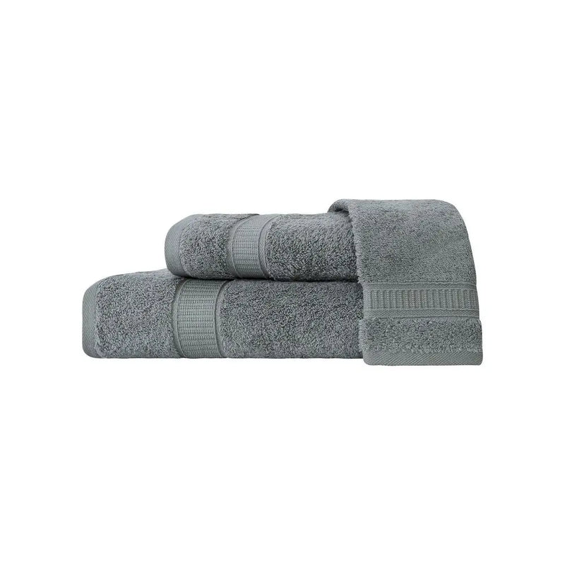 Turkish Cotton Bath Towel Set of 3 - Puck's