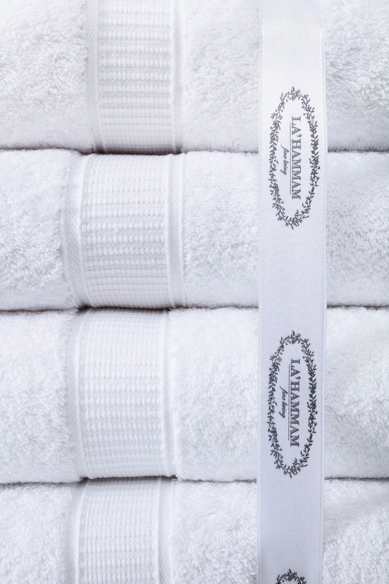 Turkish Cotton Bath Towel Set of 3 - Puck's