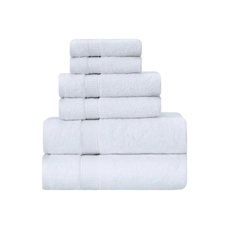 Turkish Cotton Full Bath Towel Set of 6 - Puck's