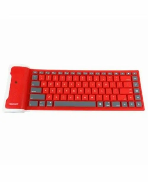 Type Out Of A Box With Flexible Silicone Bluetooth Keyboard - Puck's