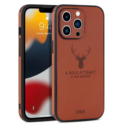 Soft Touch Leather Case - Puck's