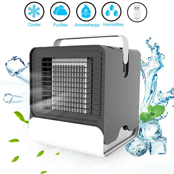 USB Mini Negative Ion Cool Fan Air Conditioner - Puck's