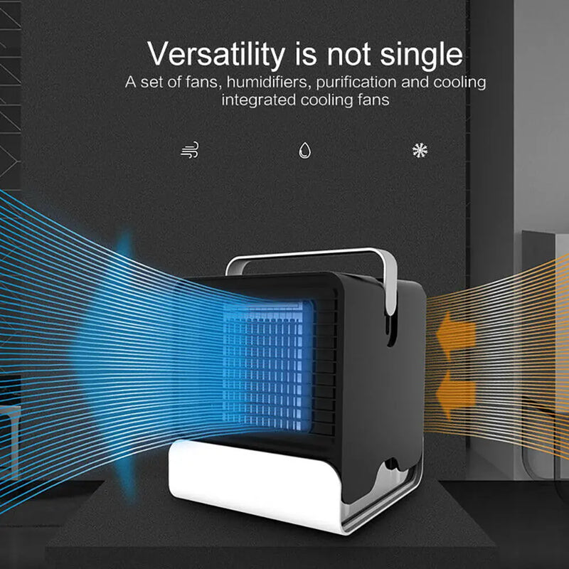 USB Mini Negative Ion Cool Fan Air Conditioner - Puck's