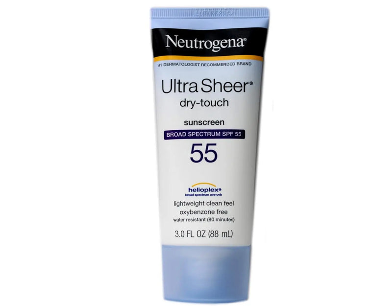 Ultra Sheer Dry-Touch Sunscreen SPF 55 3 Oz (12 Pack) - Puck's