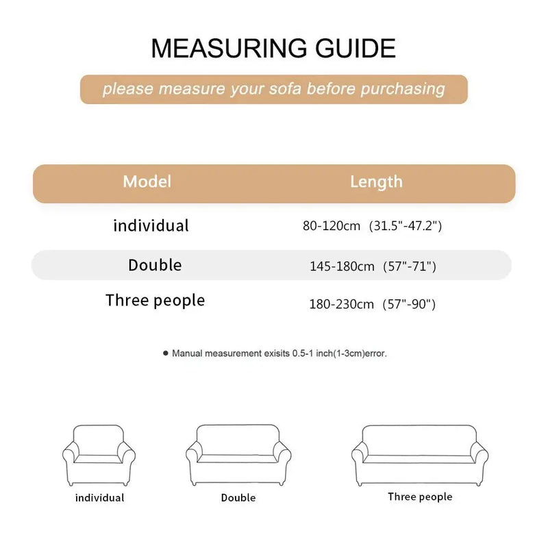 Universal Couch Covers Non-slip Full Wrap - Puck's