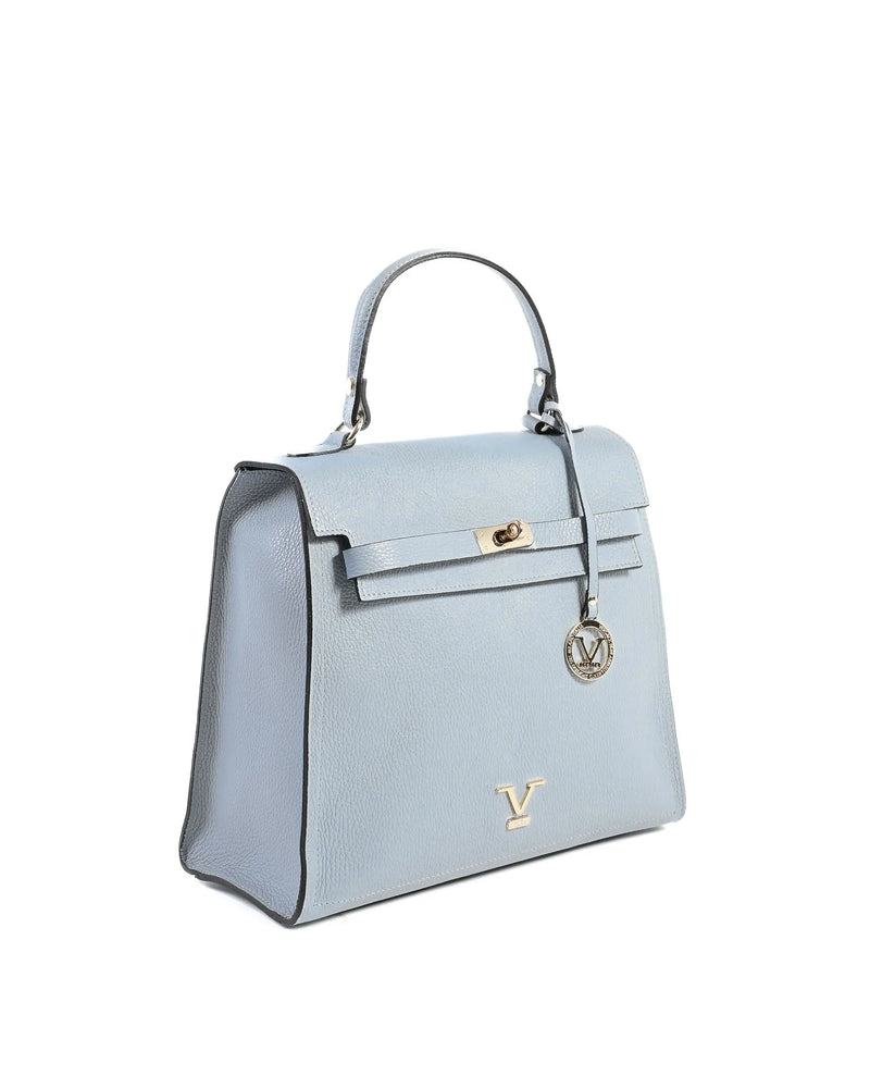 V Italia Womens Handbag Light Blue BG12010 DOLLARO AZZURRO - Puck's