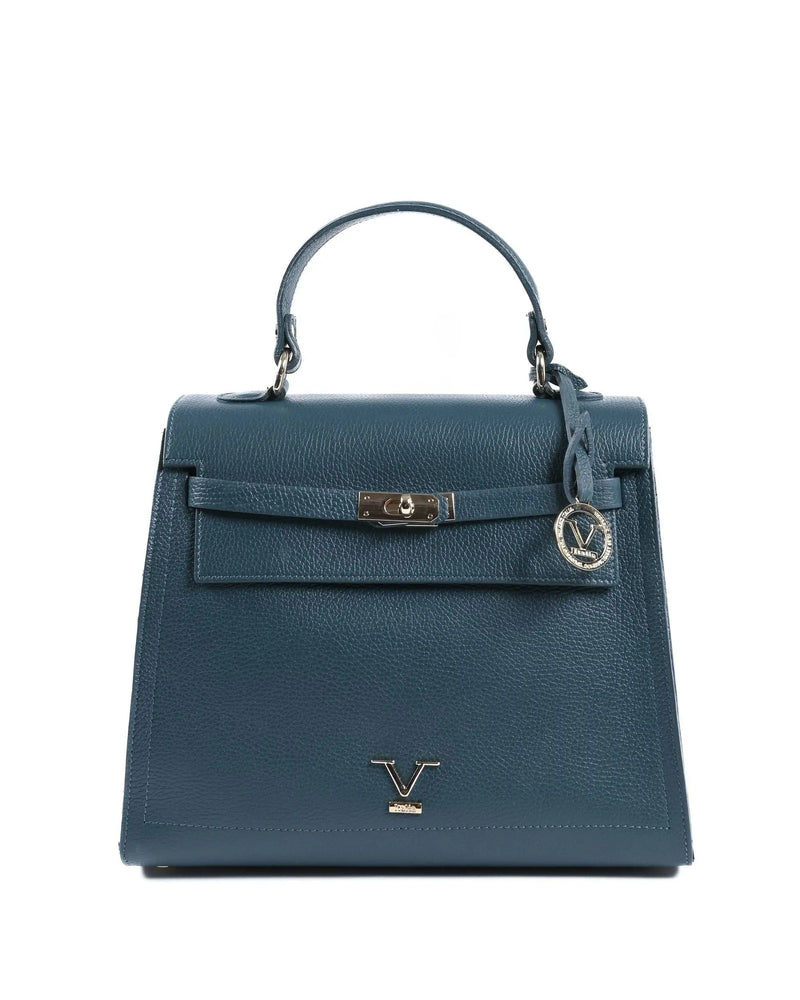 V Italia Womens Handbag Petrol BG12010 DOLLARO OTTANO - Puck's