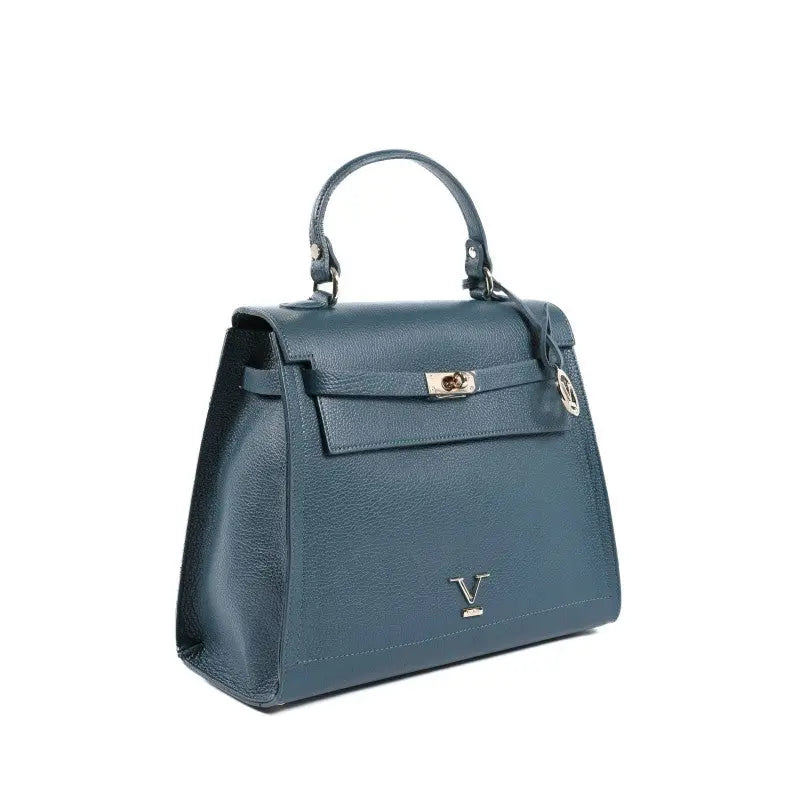 V Italia Womens Handbag Petrol BG12010 DOLLARO OTTANO - Puck's
