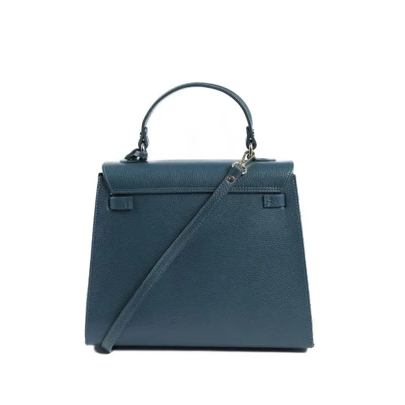 V Italia Womens Handbag Petrol BG12010 DOLLARO OTTANO - Puck's
