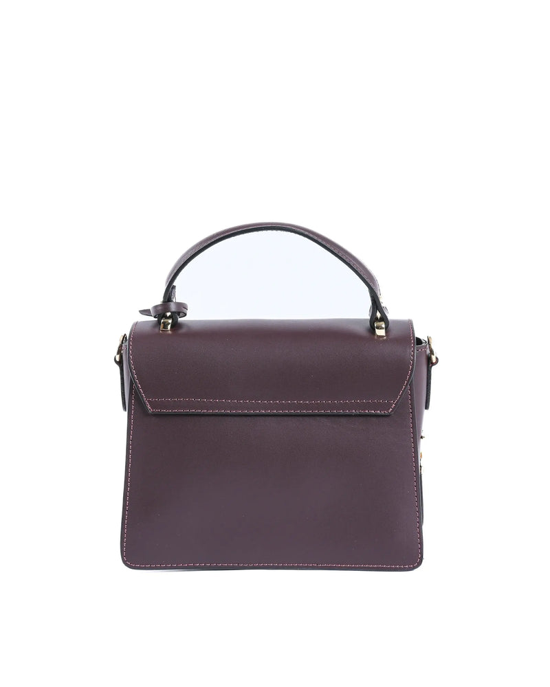 V Italia Womens Handbag V505 52 RUGA BORDEAUX - Puck's