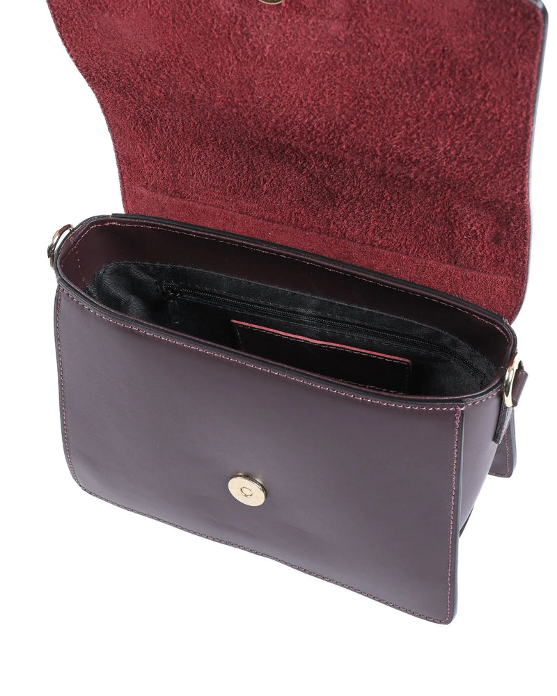 V Italia Womens Handbag V505 52 RUGA BORDEAUX - Puck's