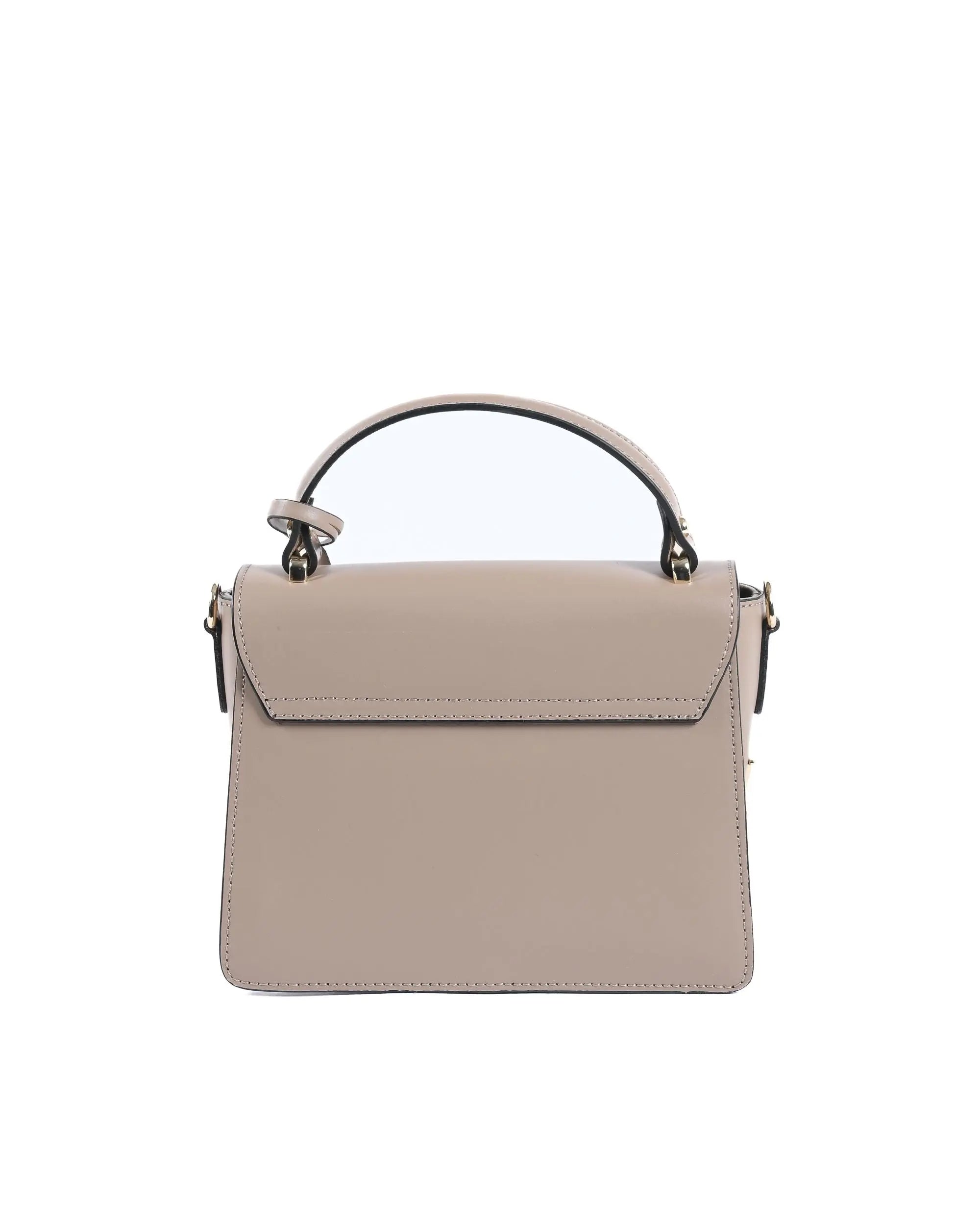 V Italia Womens Handbag V505 52 RUGA TAUPE - Puck's