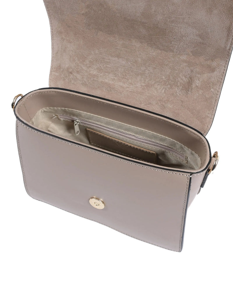 V Italia Womens Handbag V505 52 RUGA TAUPE - Puck's