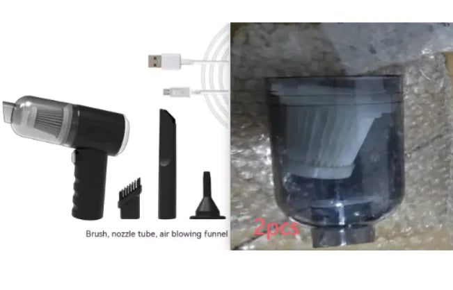 Portable Rechargeable Vacuum Cleaner - Puck's