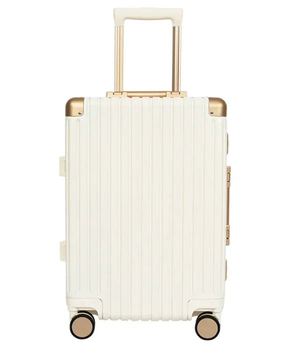 Wheel Boarding Aluminum Frame Luggage - Puck's