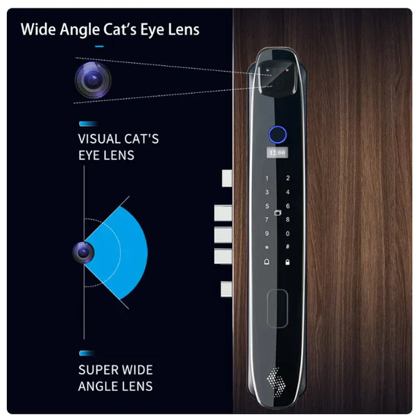 3D Face Recognition Smart Electronic Lock - Puck's